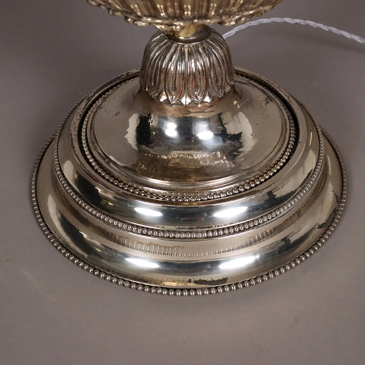 Lampada da terra in lamierino, '900 9