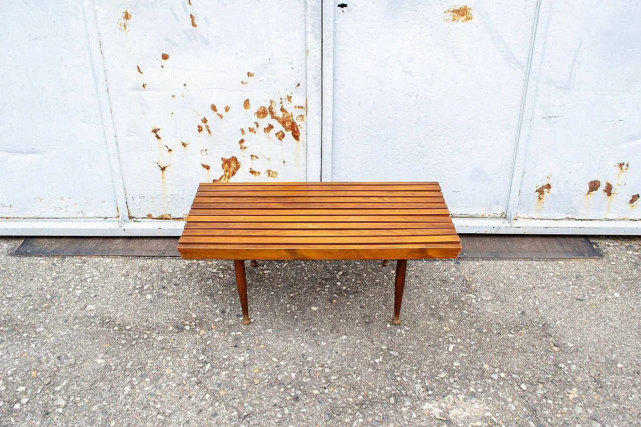 Panca in legno, anni '50 1