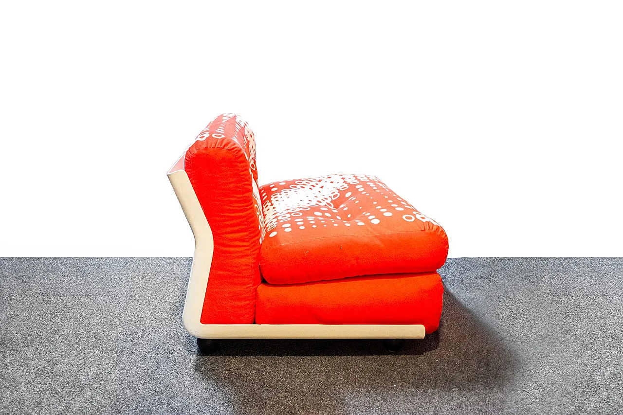 5 Poltrone Amanta di M. e G. per B&B Italia, anni '60 4