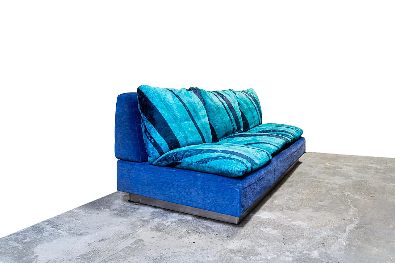 Divano letto Kenthia di Ernesto Radaelli per Saporiti, anni '70 2