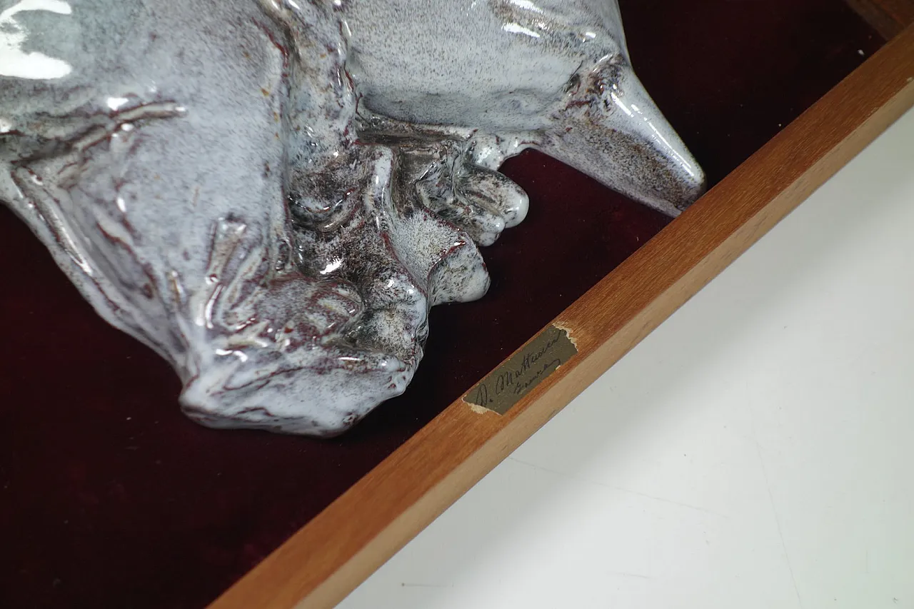 Ceramic angel by Domenico Matteucci, 1960s 11