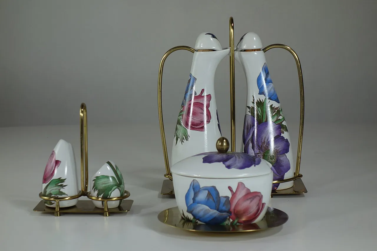 Oliera Mid-Century di Antonia Campi per Laveno, Italia, anni '50 1