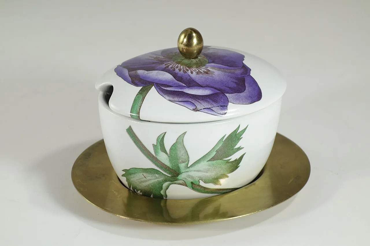 Oliera Mid-Century di Antonia Campi per Laveno, Italia, anni '50 6