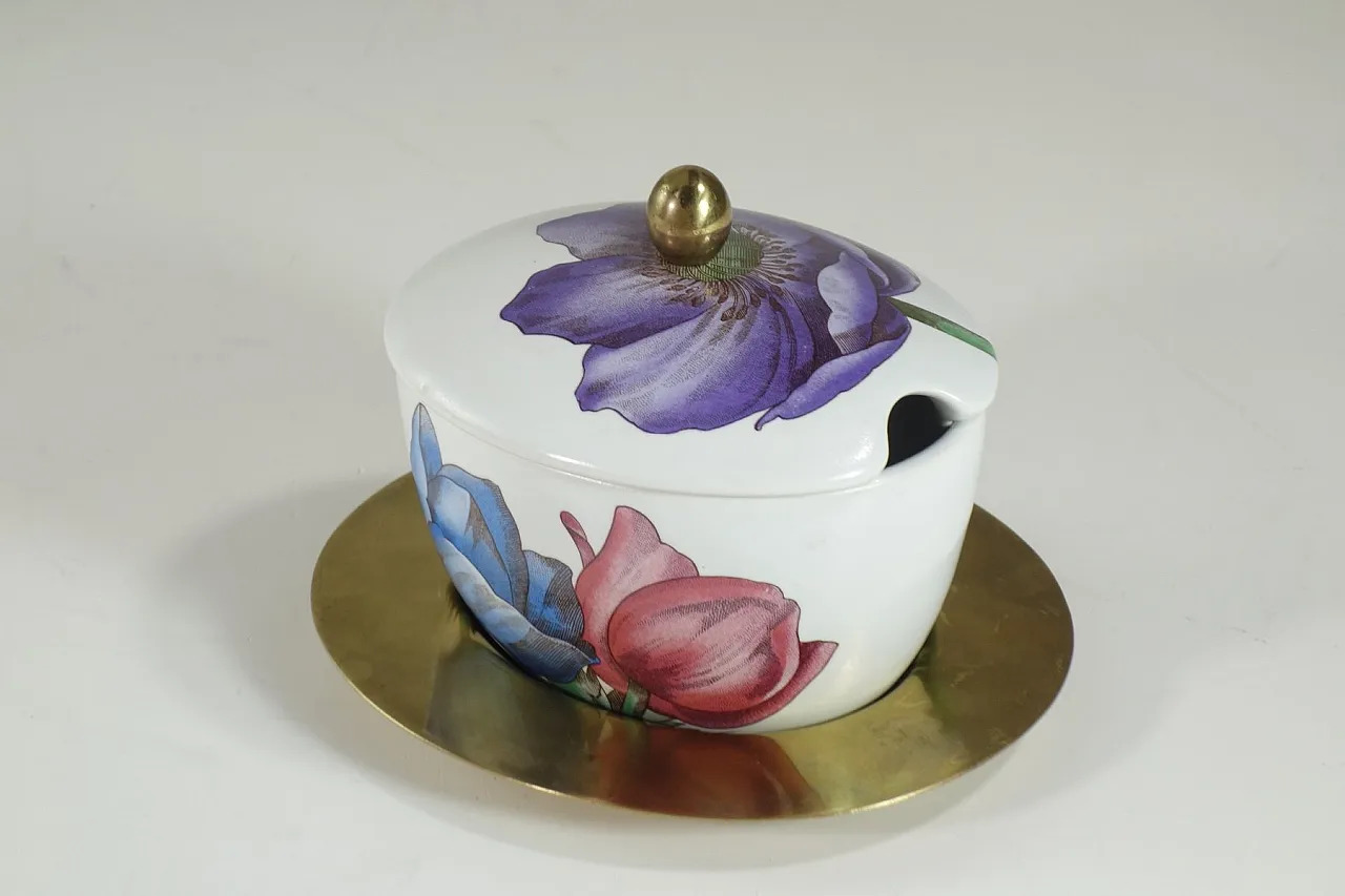 Oliera Mid-Century di Antonia Campi per Laveno, Italia, anni '50 7