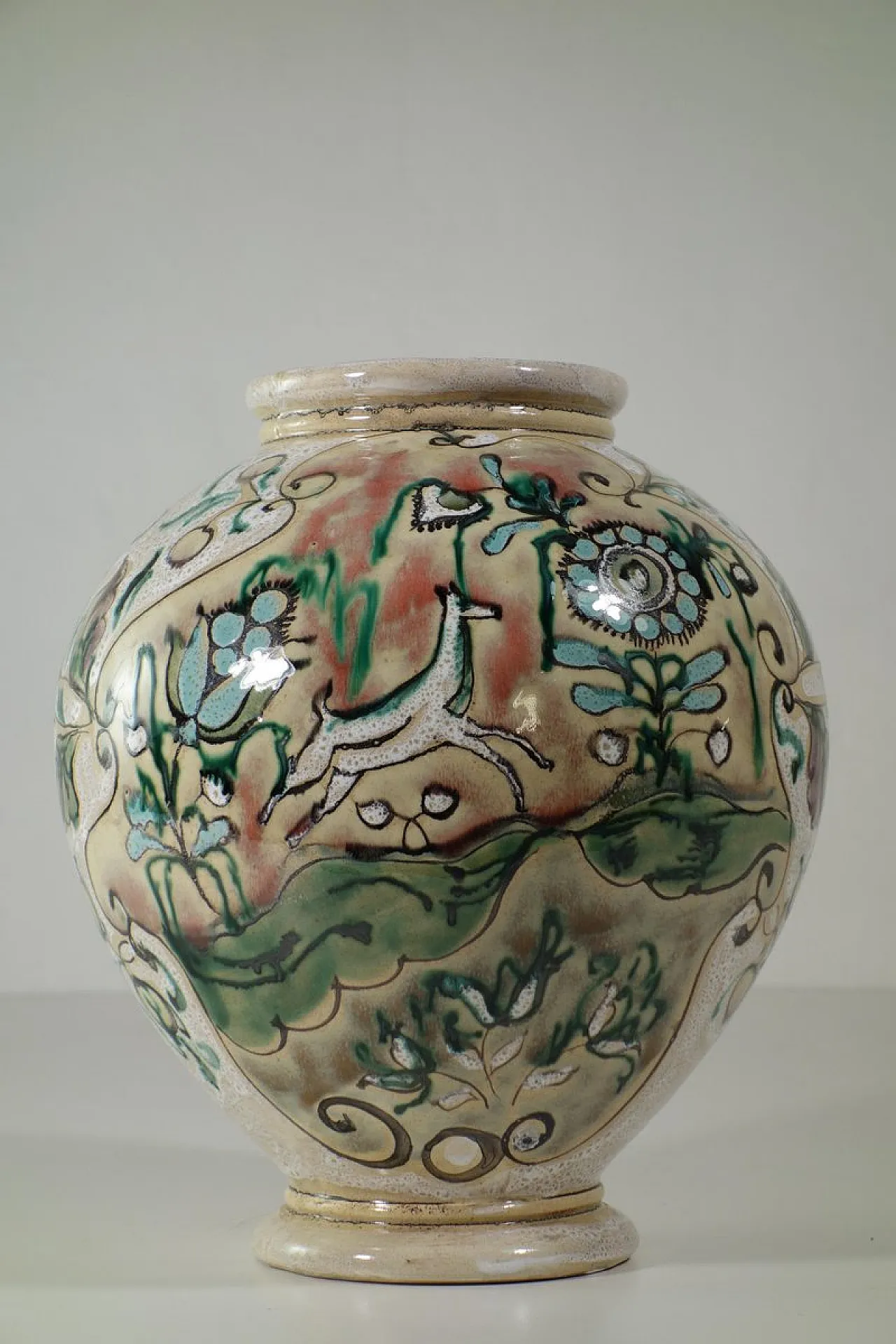 Vaso in ceramica di Elio Schiavon Erhart, Italia 4