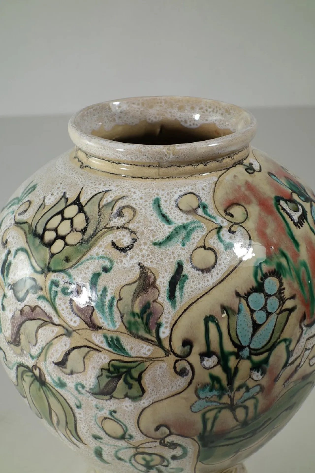 Vaso in ceramica di Elio Schiavon Erhart, Italia 6