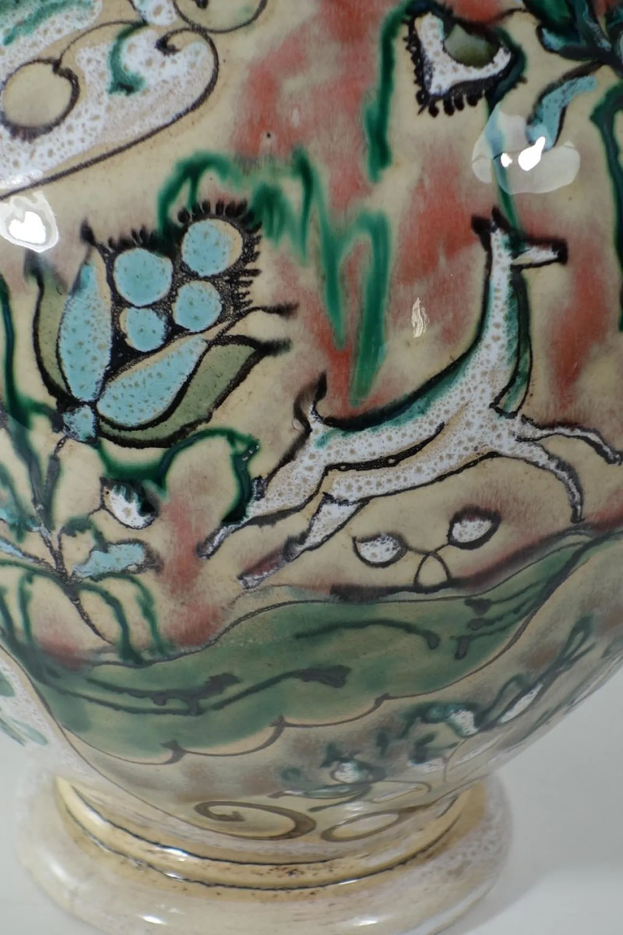 Vaso in ceramica di Elio Schiavon Erhart, Italia 7