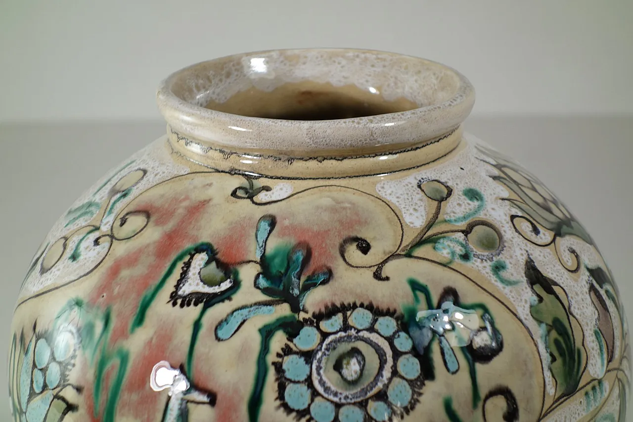 Vaso in ceramica di Elio Schiavon Erhart, Italia 8