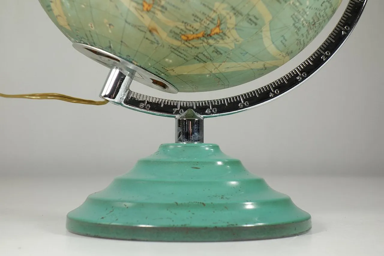 French Light Globe by Perrina in multicolored glass, 1950 6