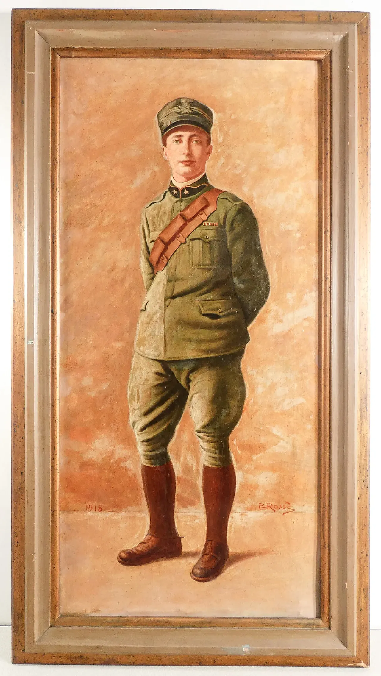 Tenente di artiglieria della Prima Guerra di Pasquale Rossi, '900 1