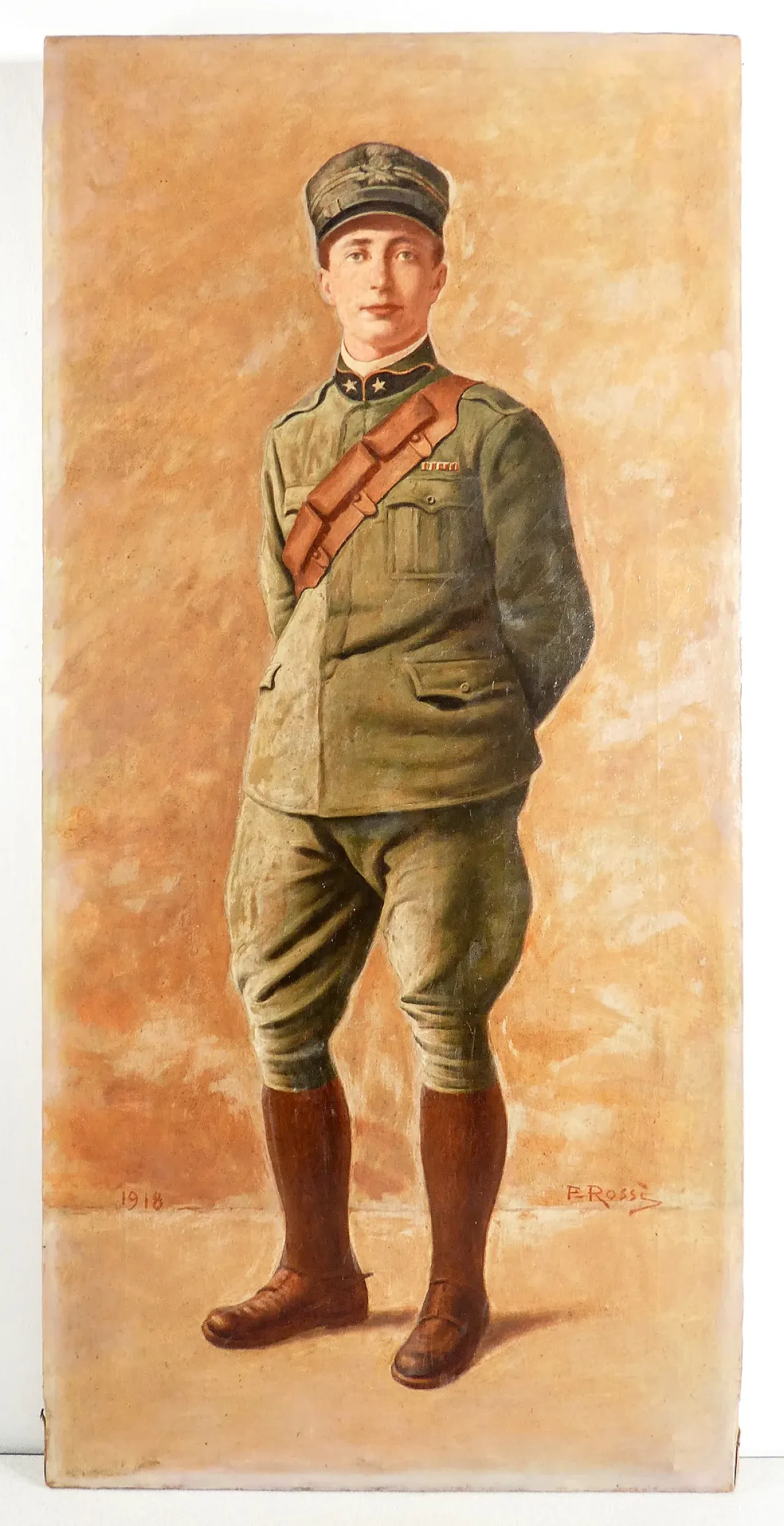 Tenente di artiglieria della Prima Guerra di Pasquale Rossi, '900 2