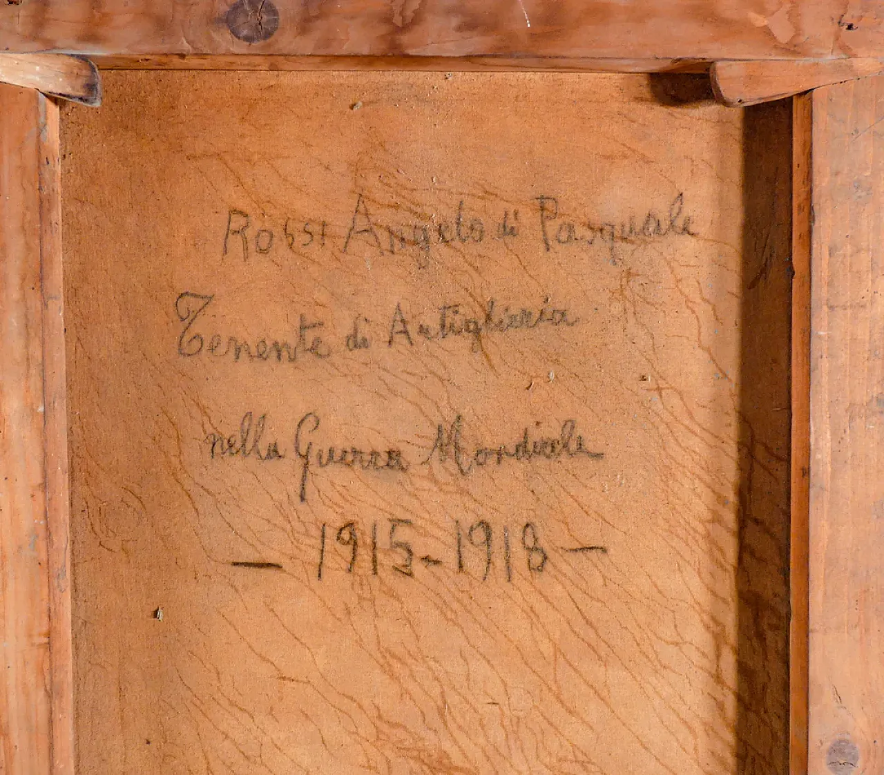 Tenente di artiglieria della Prima Guerra di Pasquale Rossi, '900 11