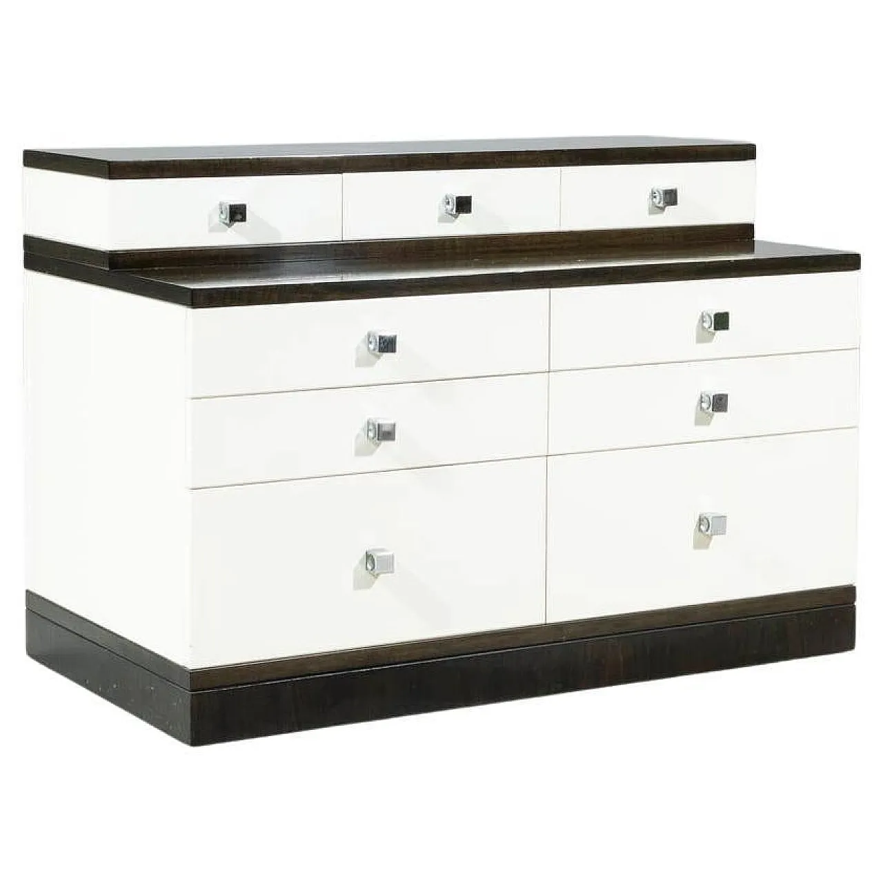 Chest of drawers with riser by Ico Parisi for Fratelli Longhi, 1960s 1