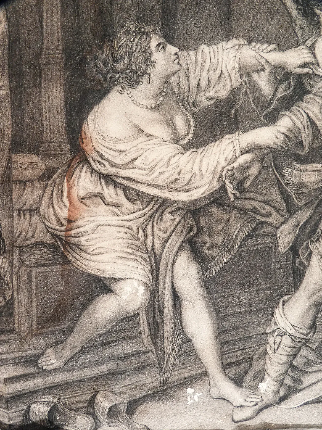 Giuseppe tentato dalla moglie di Putifarre di Pasquale Rossi, '800 4