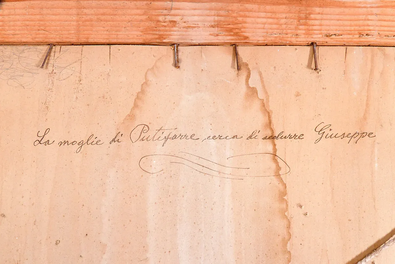 Giuseppe tentato dalla moglie di Putifarre di Pasquale Rossi, '800 16