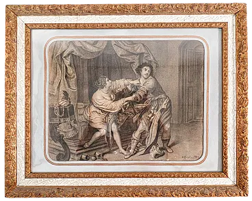 Giuseppe tentato dalla moglie di Putifarre di Pasquale Rossi, '800