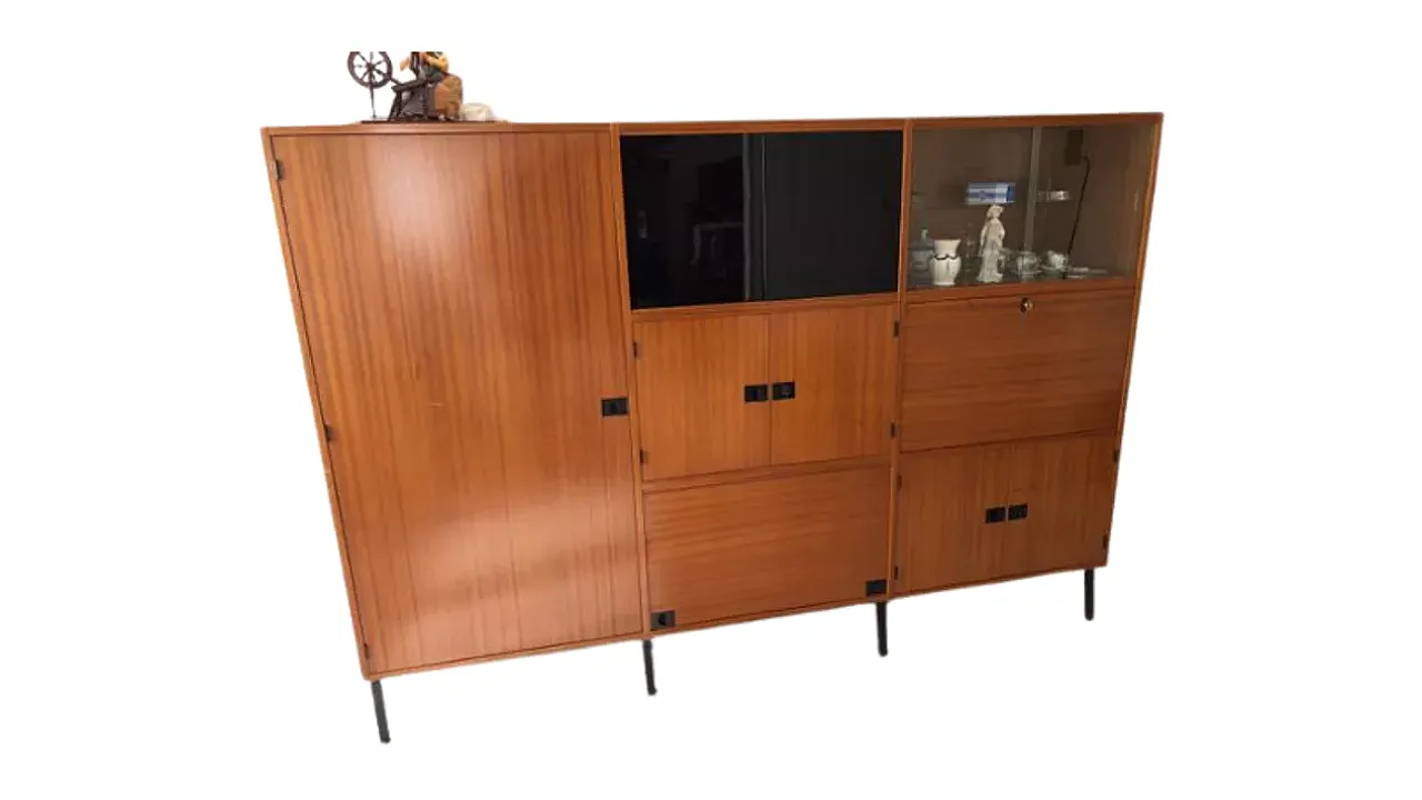 René teak furniture by Jean-René Caillette, 20th century 2