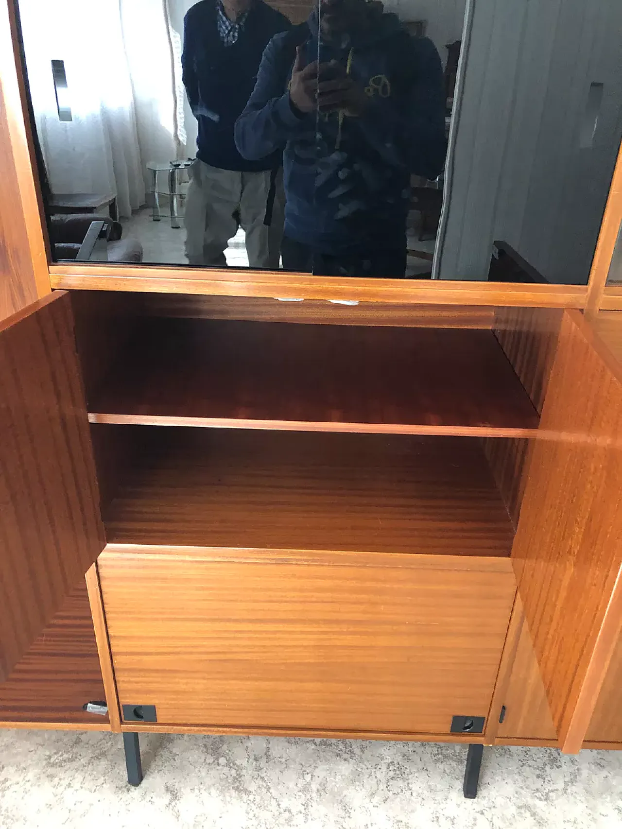 René teak furniture by Jean-René Caillette, 20th century 6