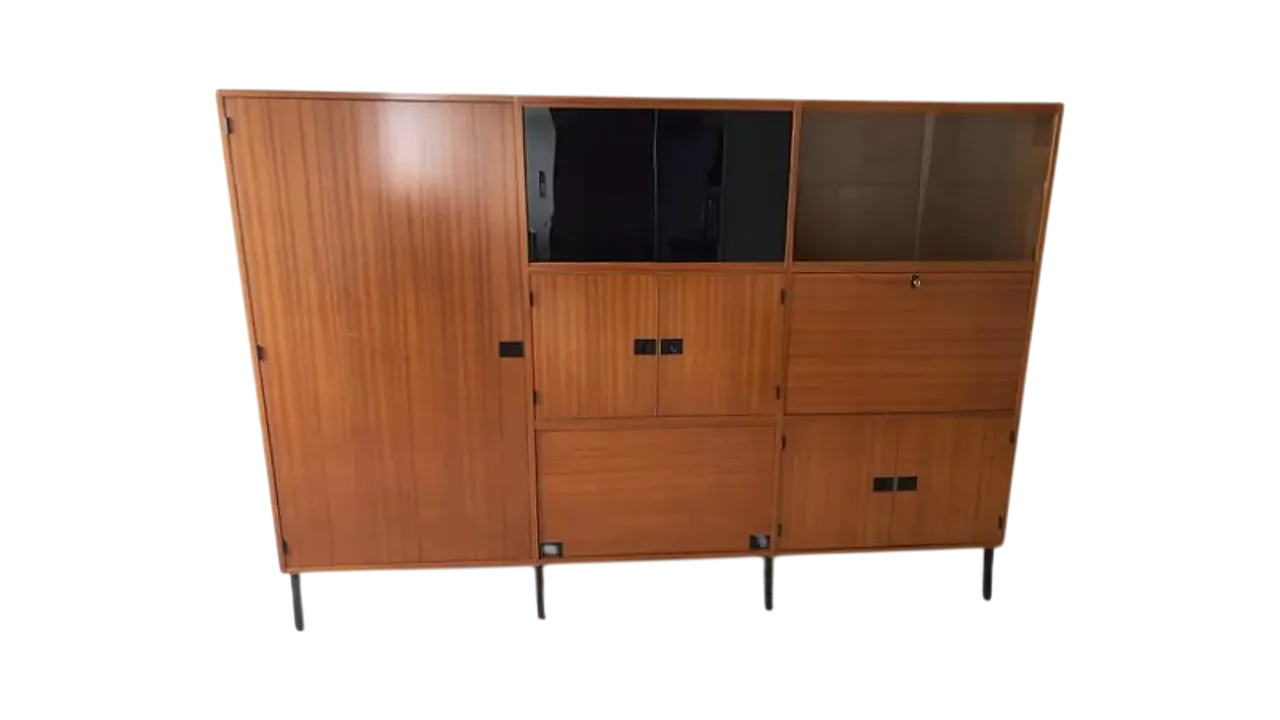 René teak furniture by Jean-René Caillette, 20th century 9