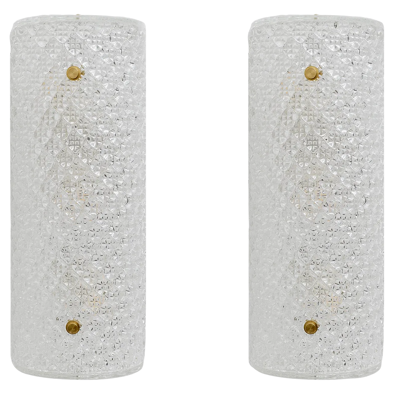 Pair of Murano glass wall lamps, 2000s 12