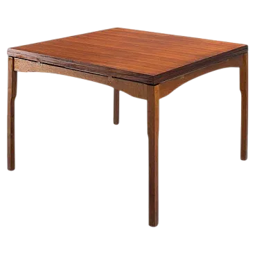Tavolo apribile in legno, anni '60