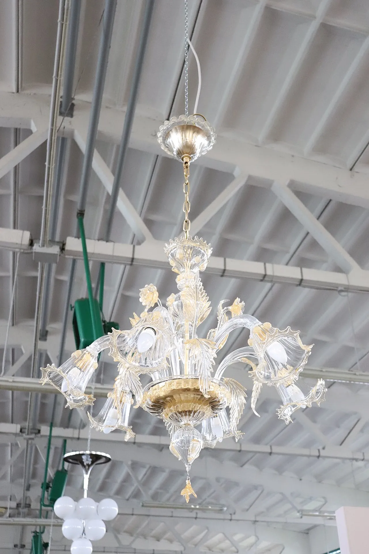 Murano glass chandelier by Murrina, 90s 5