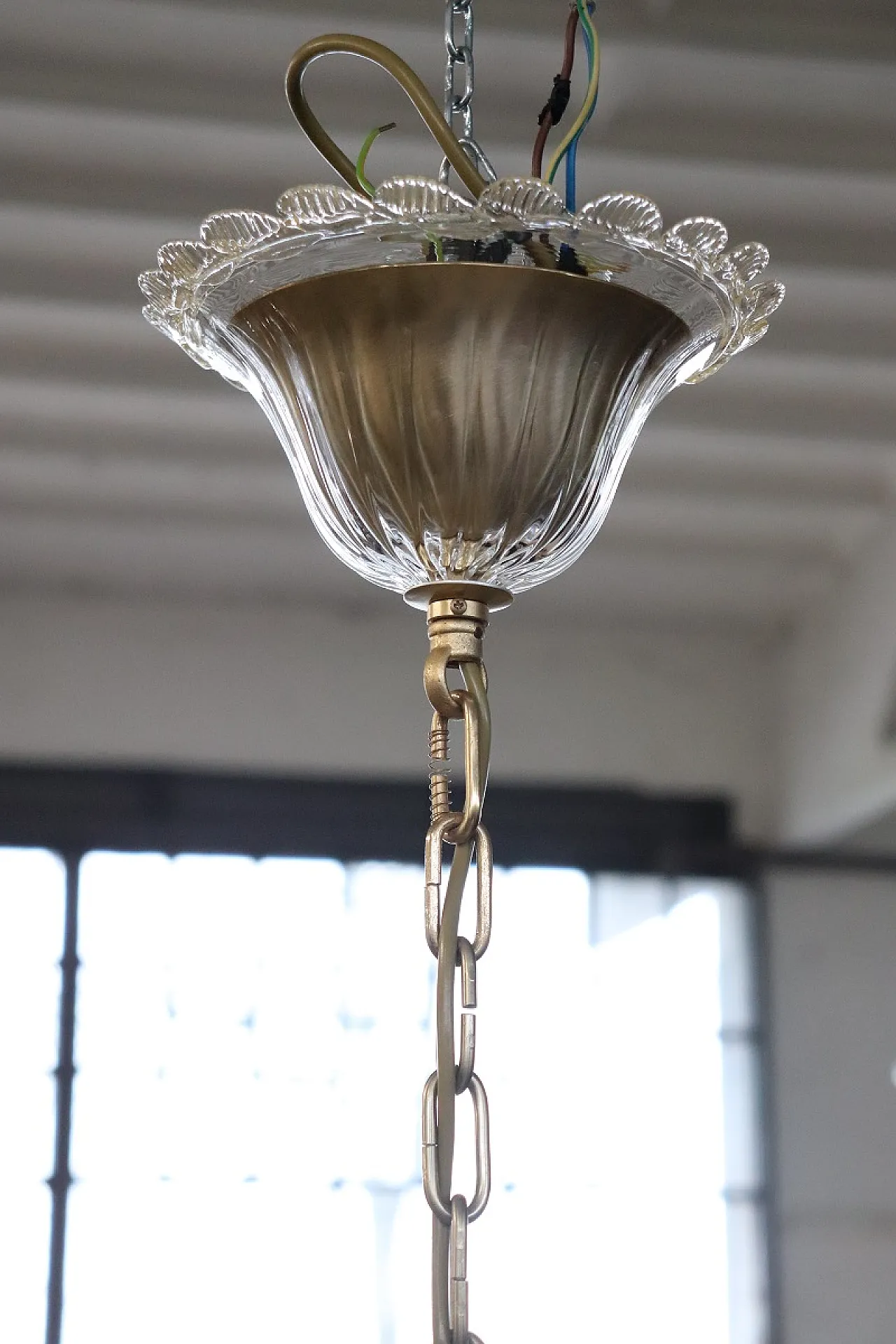 Murano glass chandelier by Murrina, 90s 7