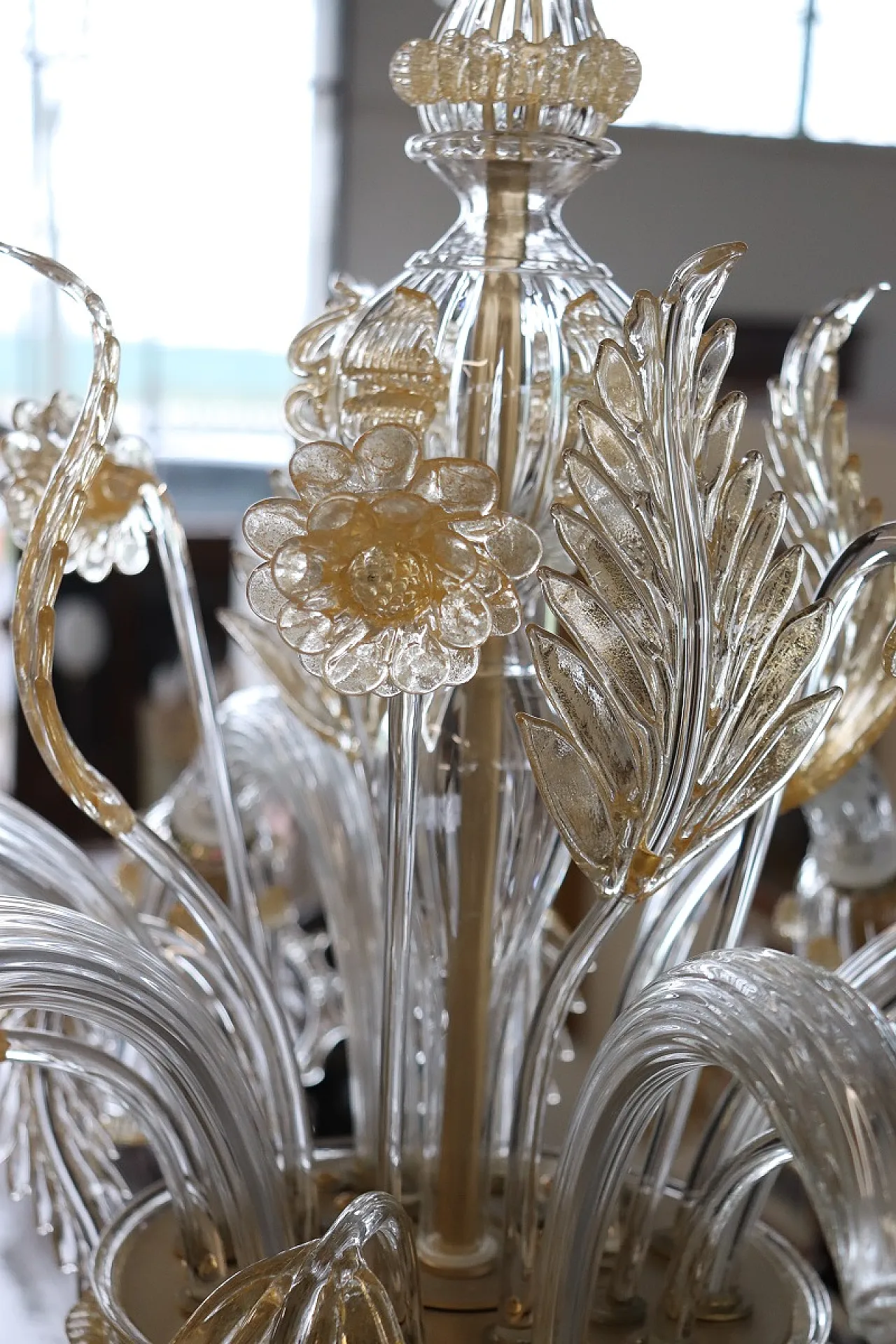 Murano glass chandelier by Murrina, 90s 10