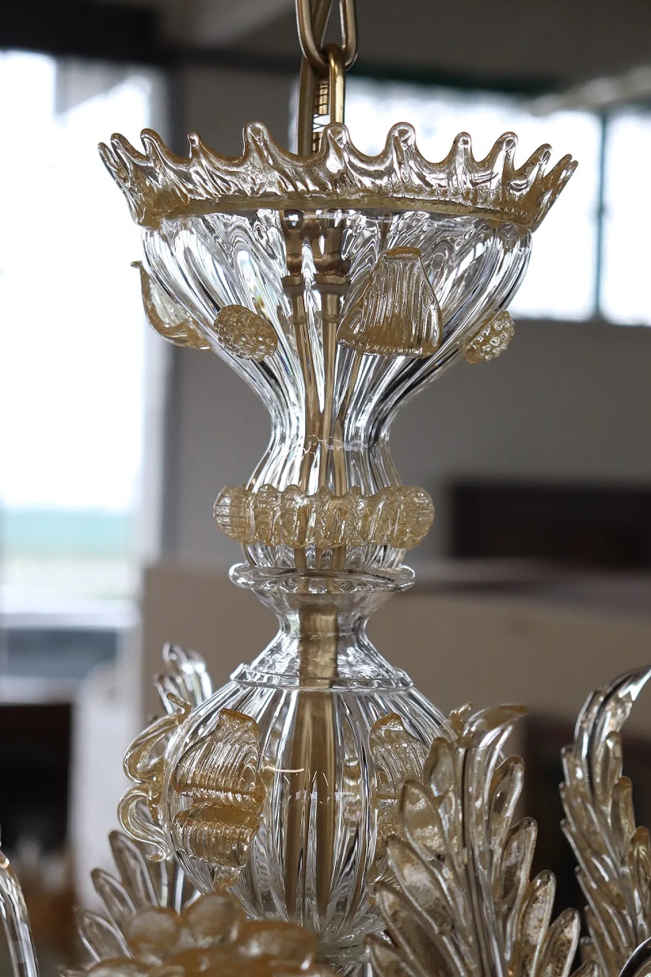 Murano glass chandelier by Murrina, 90s 12