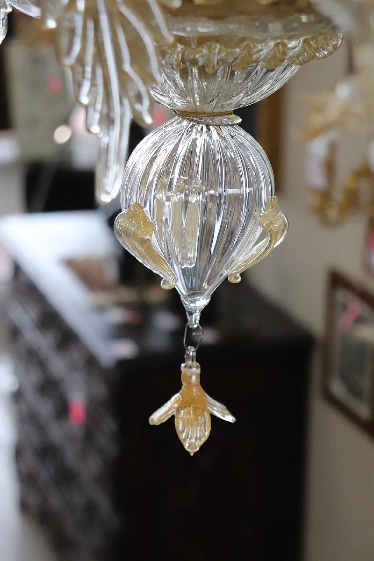 Murano glass chandelier by Murrina, 90s 13