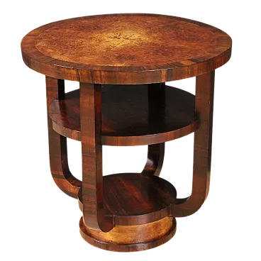 Table art of two shelves art déco, first half of the 1900s