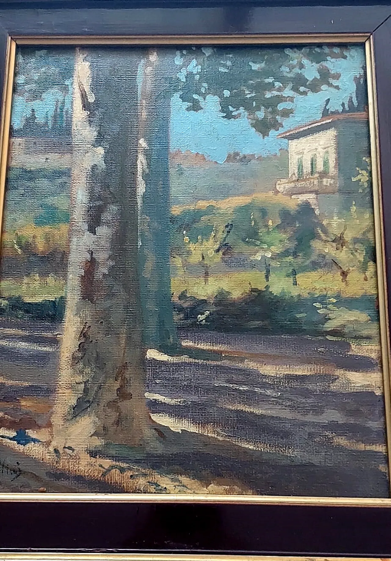 Oil painting on canvas by Carlo Follini, '900 3
