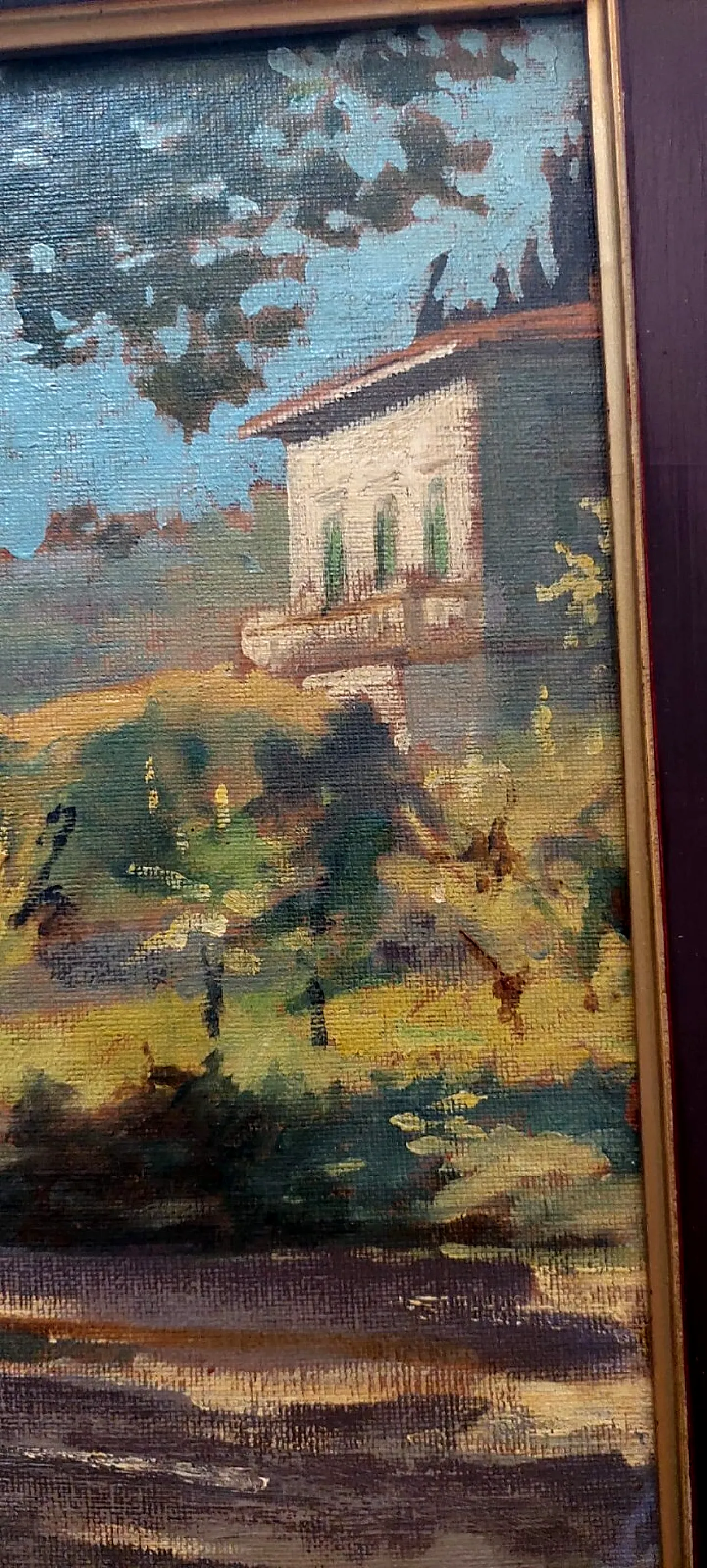 Oil painting on canvas by Carlo Follini, '900 5