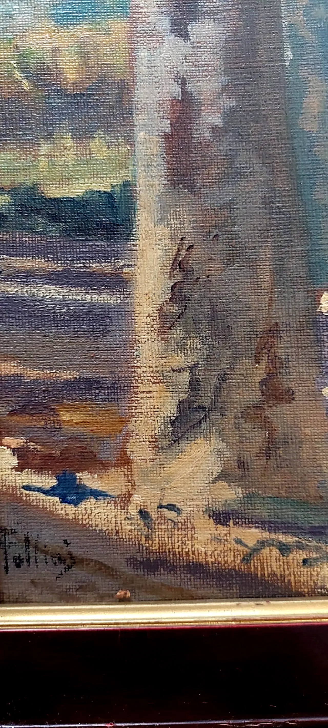 Oil painting on canvas by Carlo Follini, '900 6