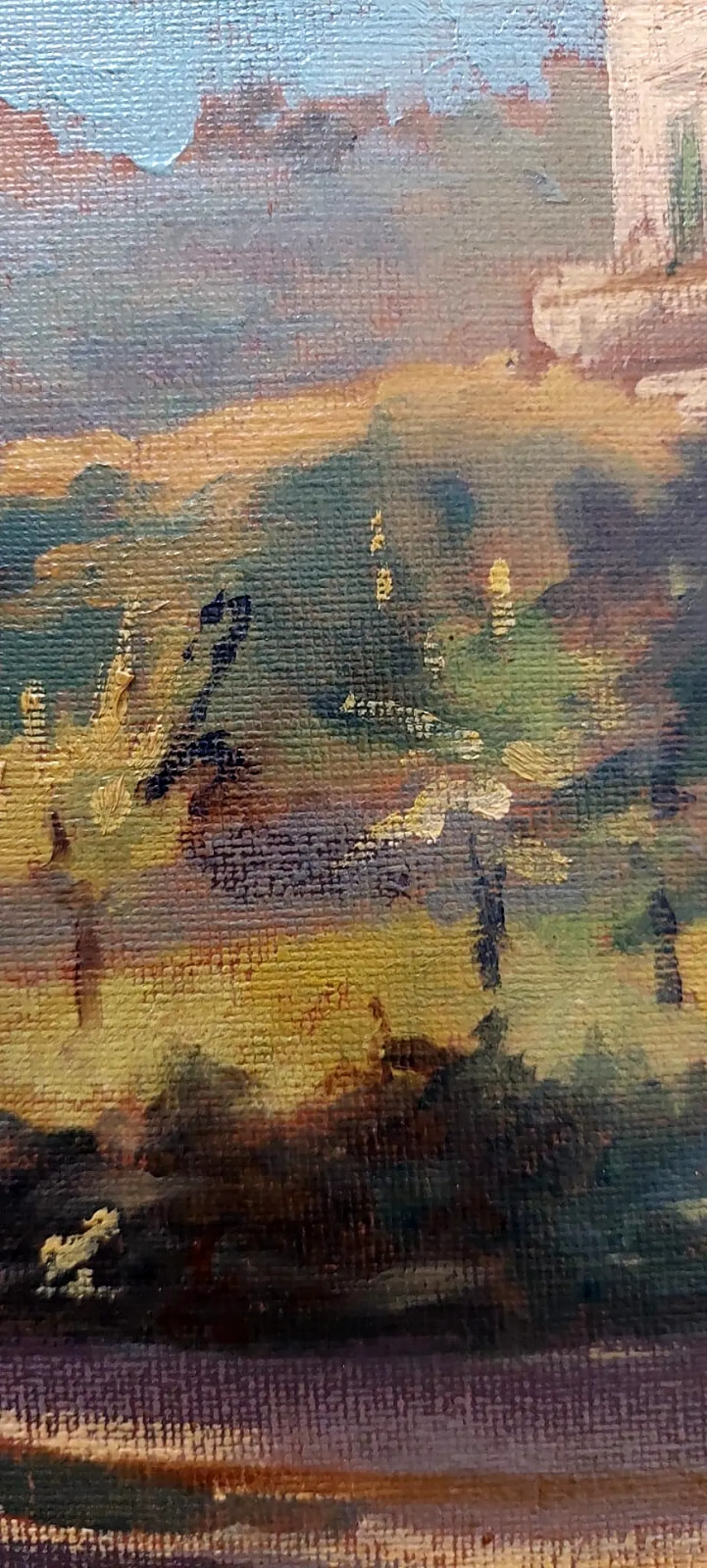 Oil painting on canvas by Carlo Follini, '900 7