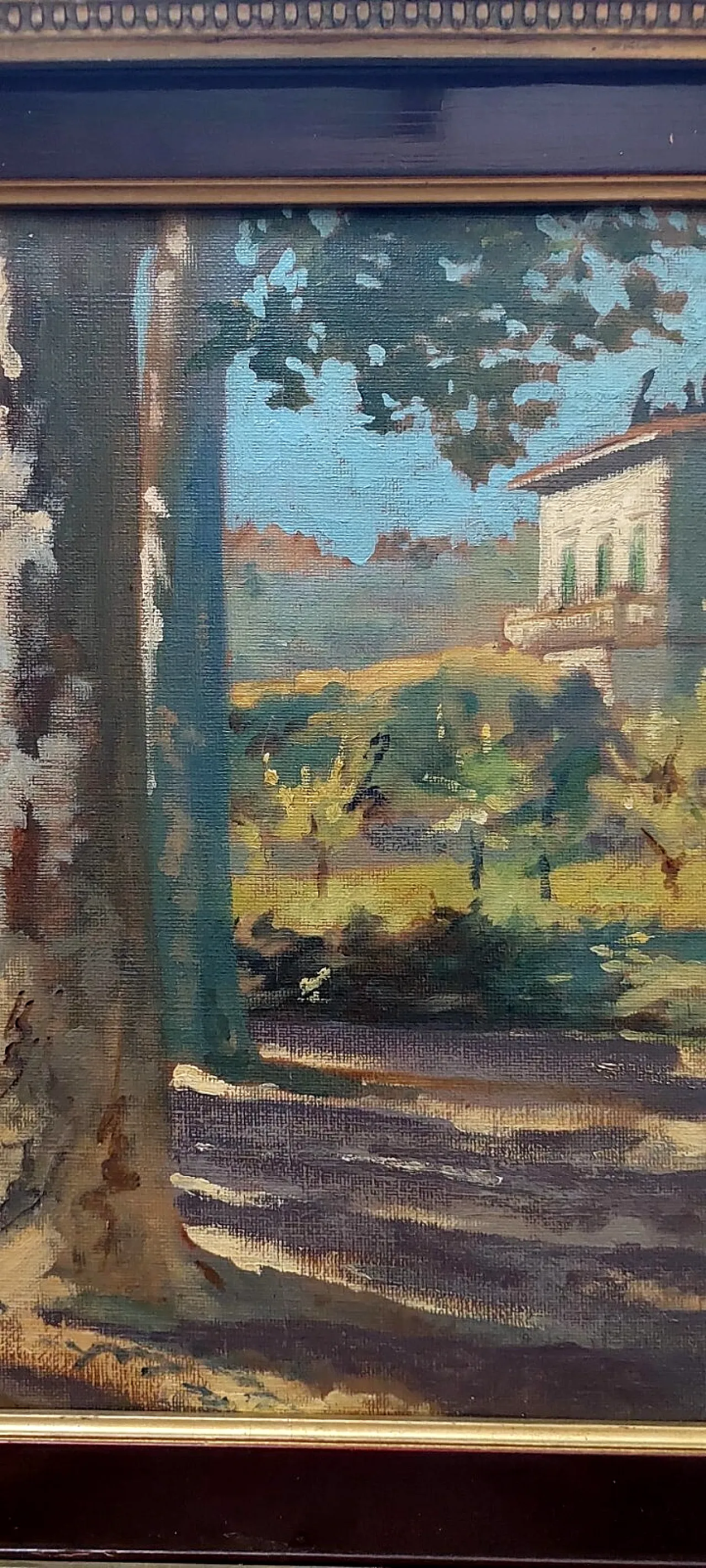 Oil painting on canvas by Carlo Follini, '900 8