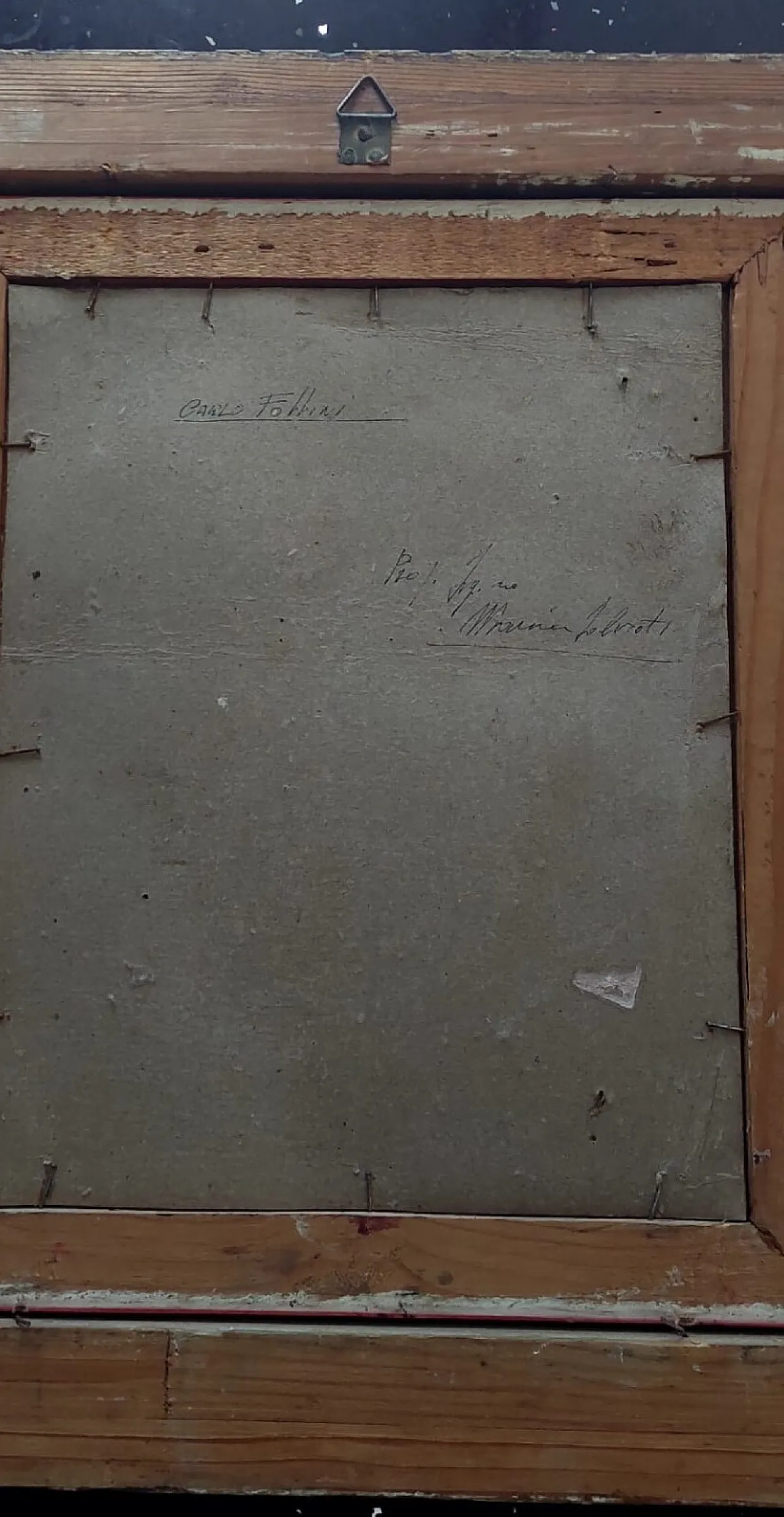 Oil painting on canvas by Carlo Follini, '900 14