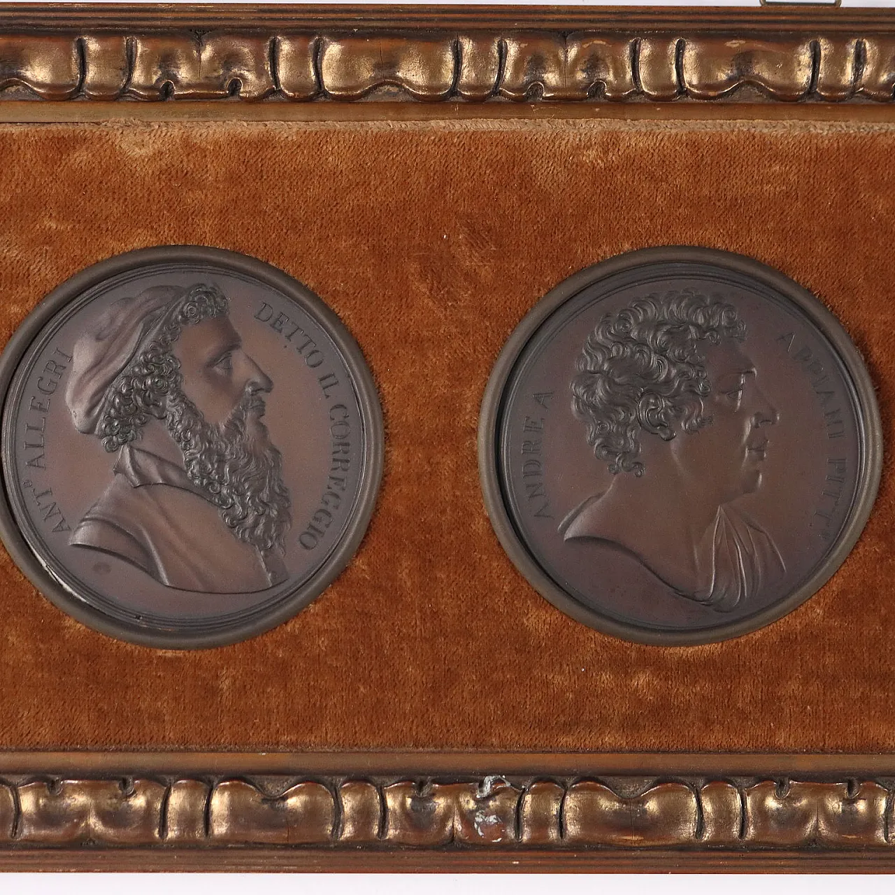 8 Medaglie con profili di uomini illustri, '800 4