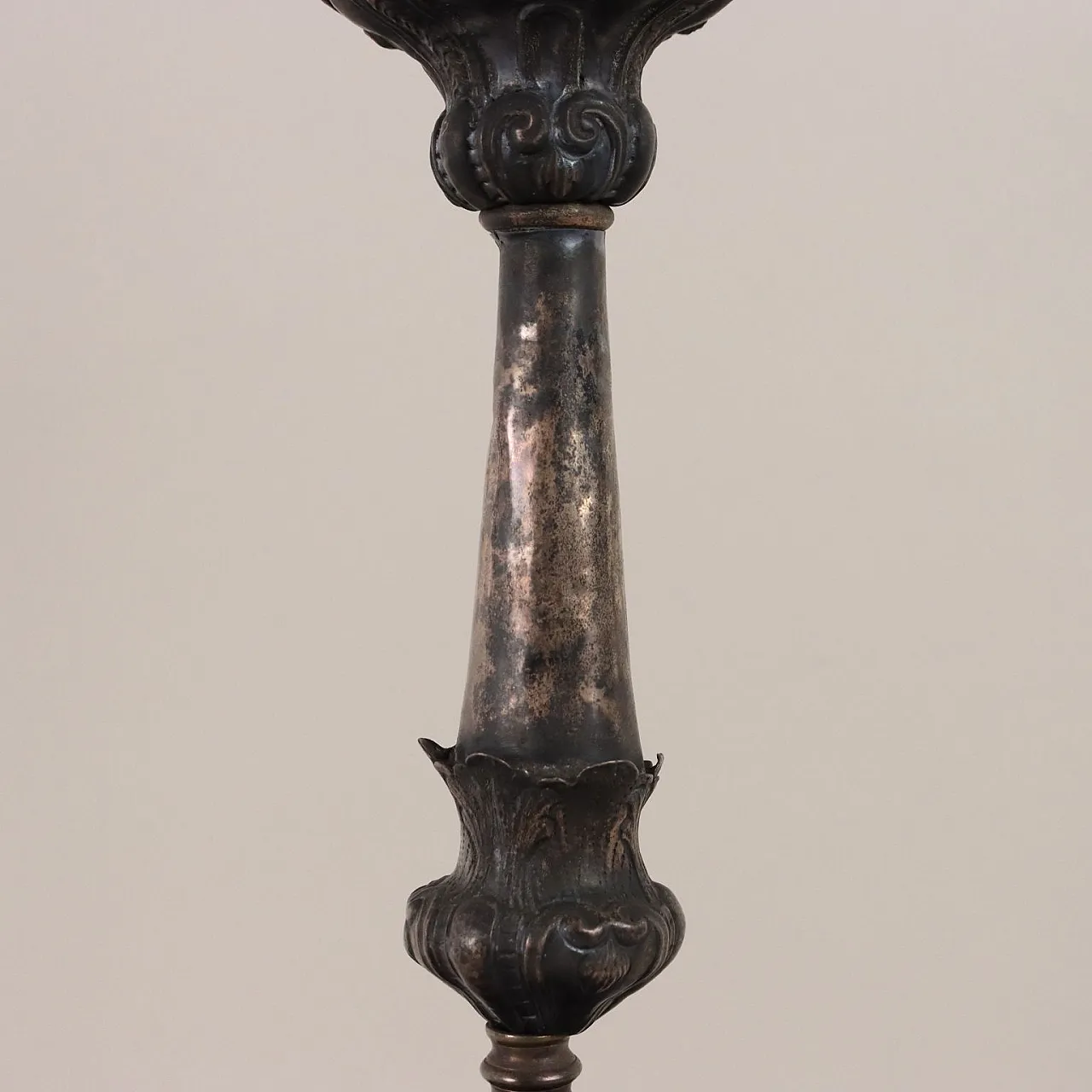 Torciere in lamierino sbalzato, '700 4