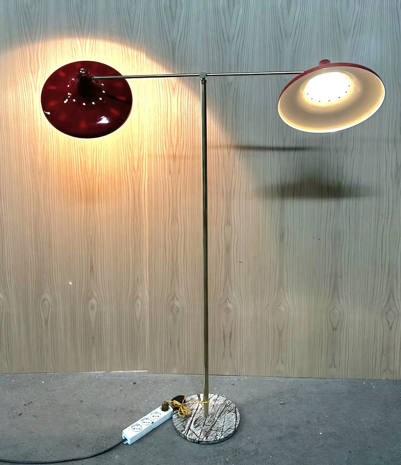 Floor Lamp red, 60s 4