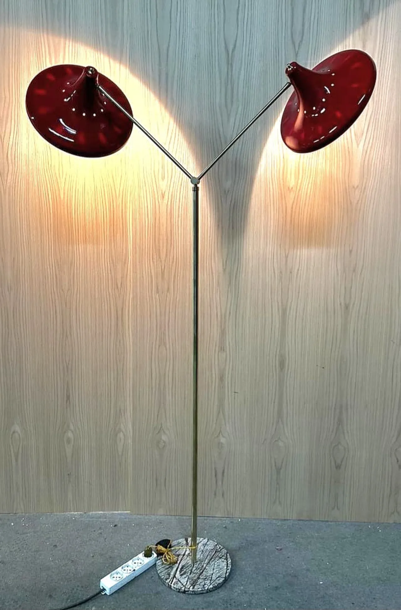 Floor Lamp red, 60s 5
