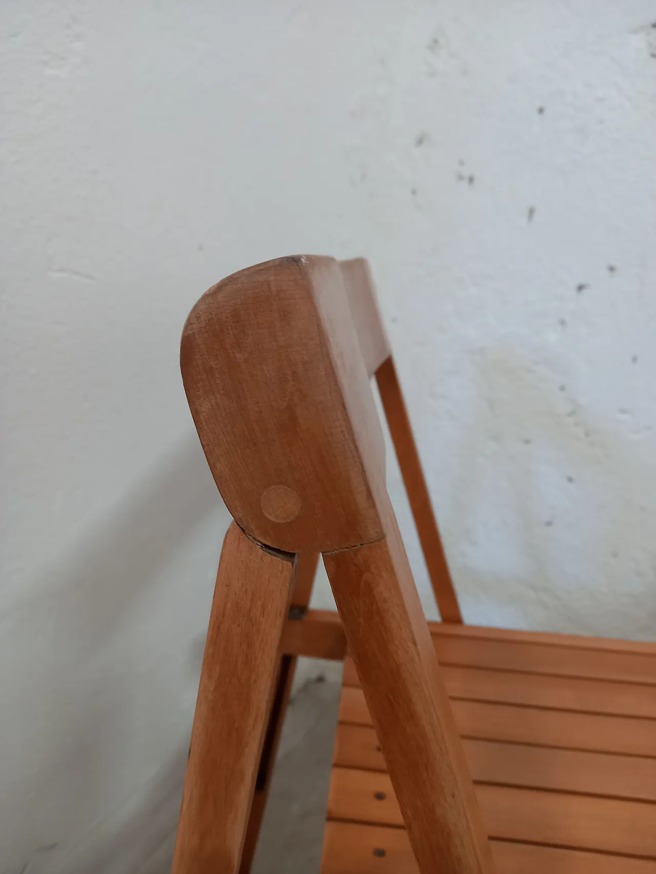 Coppia di sedie pieghevoli Trieste produzione Bazzani 2