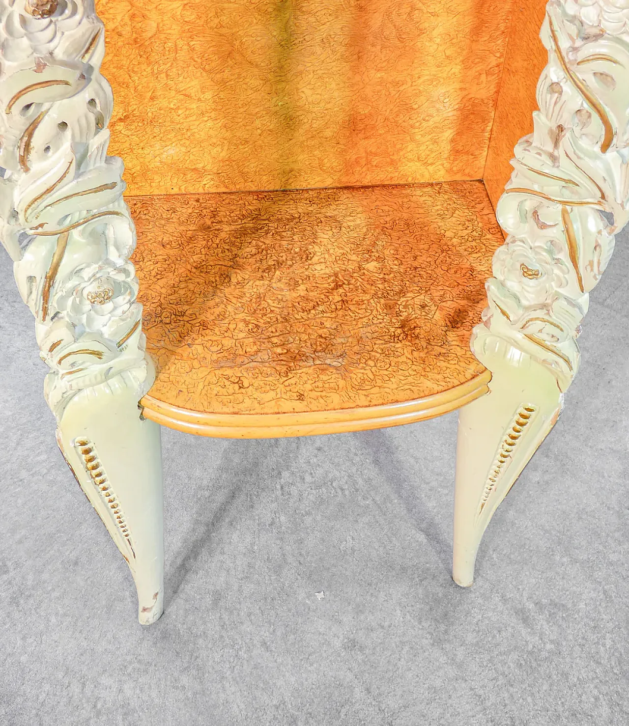 Credenza in legno e vetro, anni '40 8