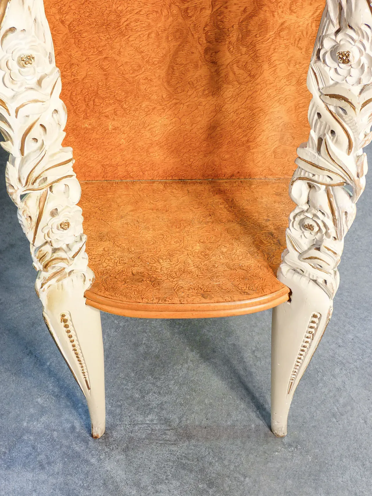 Credenza in legno e vetro, anni '40 12