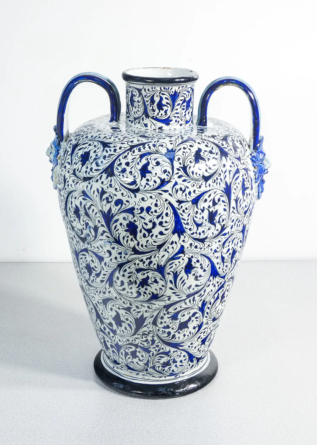 Vaso in ceramica dipinta a mano, anni '20 5