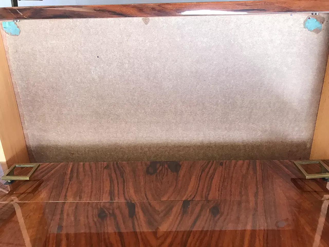 Lacquered chest of drawers with rosewood veneer, late 20th century 9