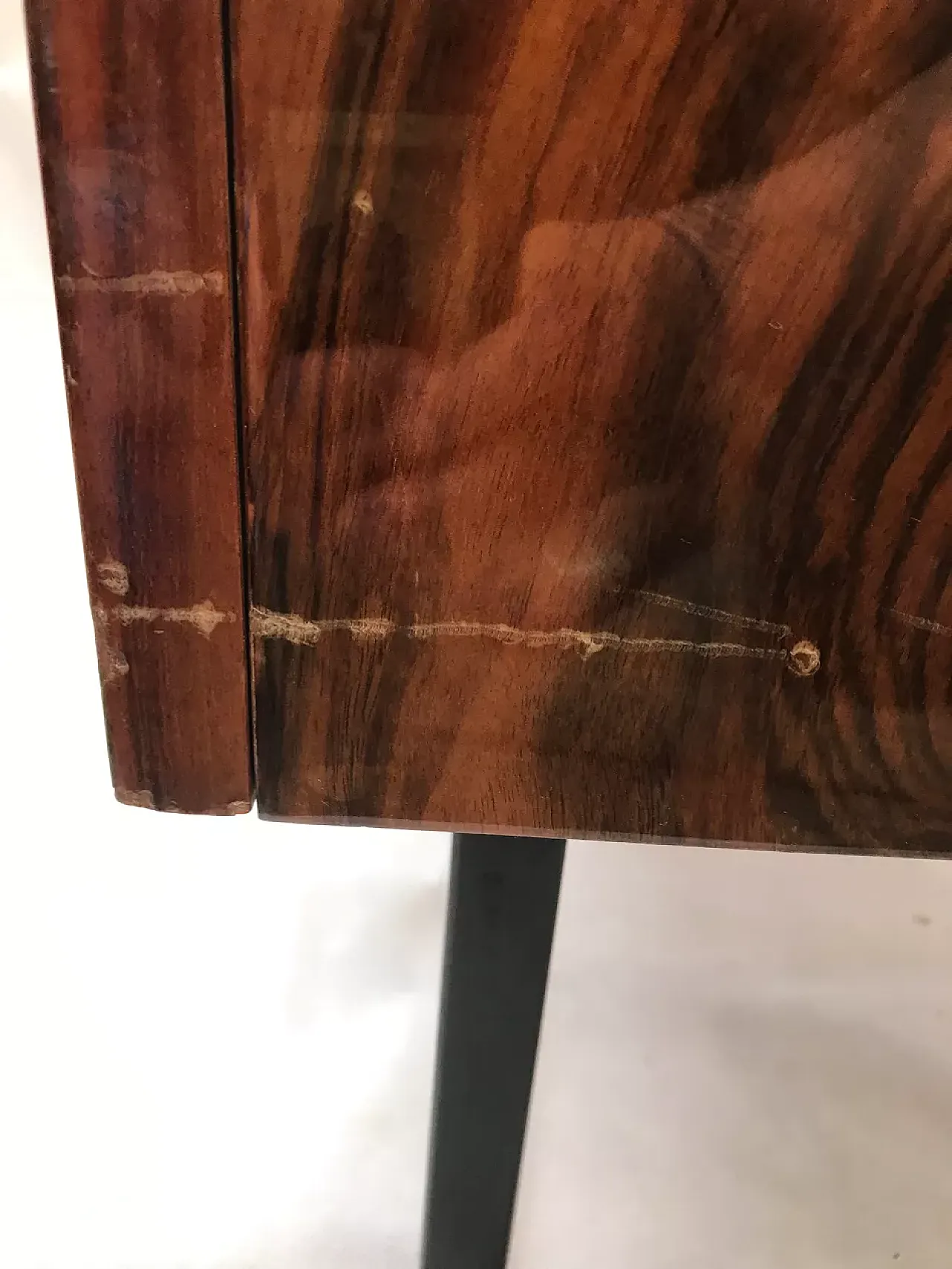 Lacquered chest of drawers with rosewood veneer, late 20th century 18