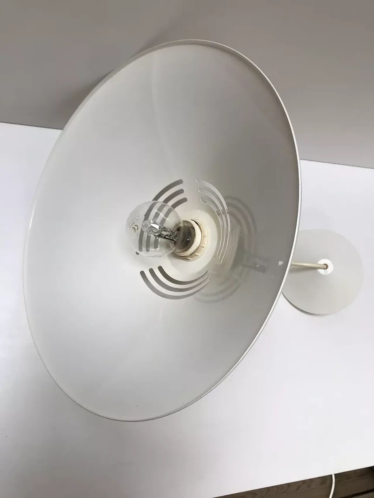White metal pendant lamp, 1980s 3