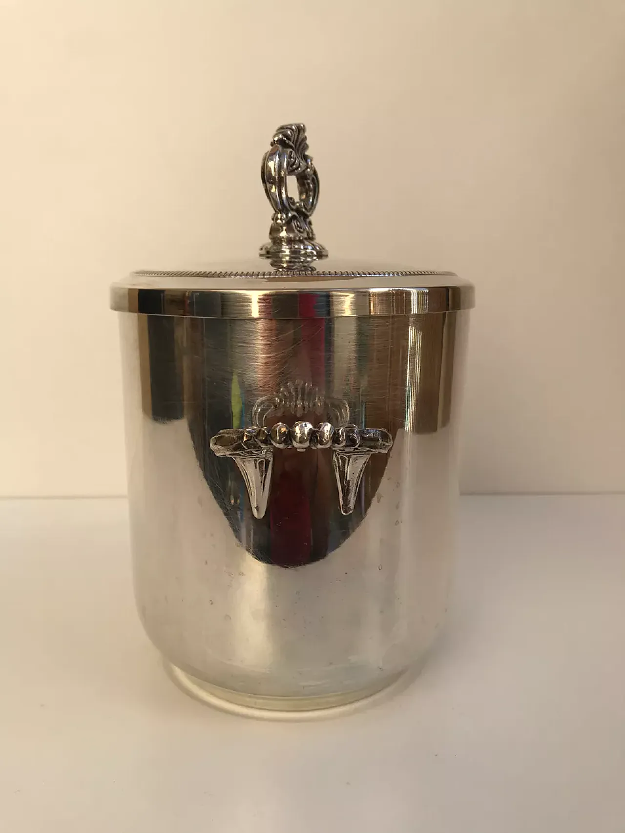 Bossi silver ice bucket, 20th century 1