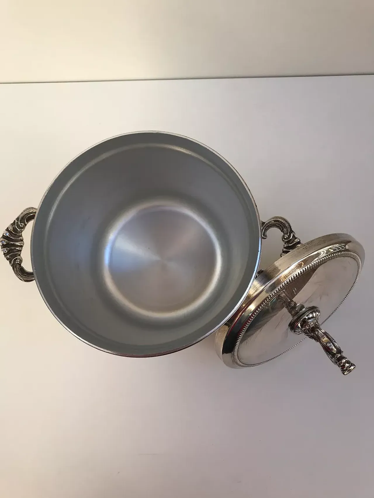 Bossi silver ice bucket, 20th century 5